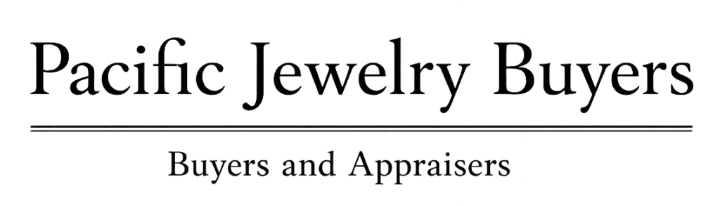 Pacific Jewelry Buyers Logo. Great reviews. Trusted appraisals. We buy jewelry.